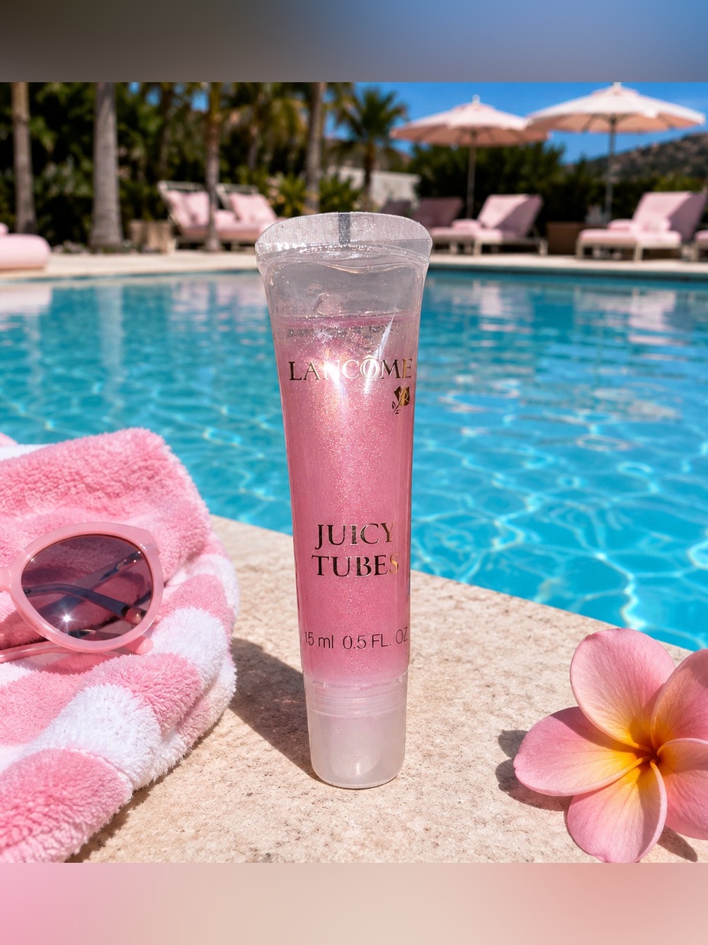 💝NEW LANCOME Juicy Tubes Lip Gloss –  Marshmallow Electro💝